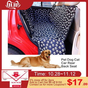 Pet carriers Oxford Fabric Car Pet Seat Cover Dog Car Back Seat Carrier Waterproof Pet Hammock Cushion Protector Dropshipping